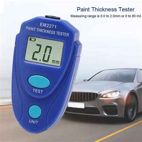 paint thickness testing tool|device to measure paint thickness.